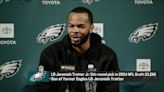 Jeremiah Trotter Jr. talks growing up on Eagles' sideline, wearing dad's No. 54 'with pride' for Philadelphia