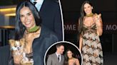 Demi Moore stuns in sheer dress at Gucci fashion show — with Pilaf the Chihuahua, of course