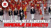 Homenaje a los deportistas españoles que participaron en los Juegos Olímpicos de Barcelona 1992 y Albertville