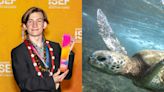 This high schooler won $10,000 because he saw a mysterious outbreak killing sea turtles in his Hawaii hometown and decided to do something about it
