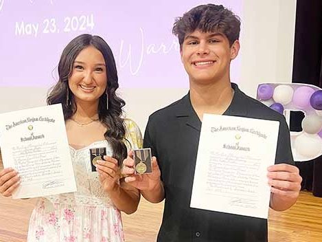 Port Neches Middle School students earn American Legion Awards - Port Arthur News
