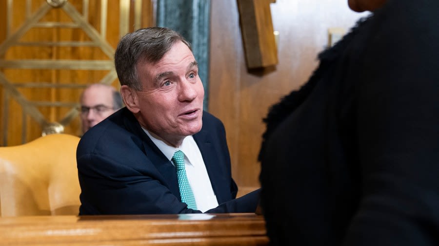 Warner: Military equipment will be ‘in transit’ to Ukraine by next week if Biden signs bill