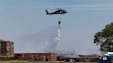 Air National Guard joins fire crews in fighting blaze at Park City recycling plant