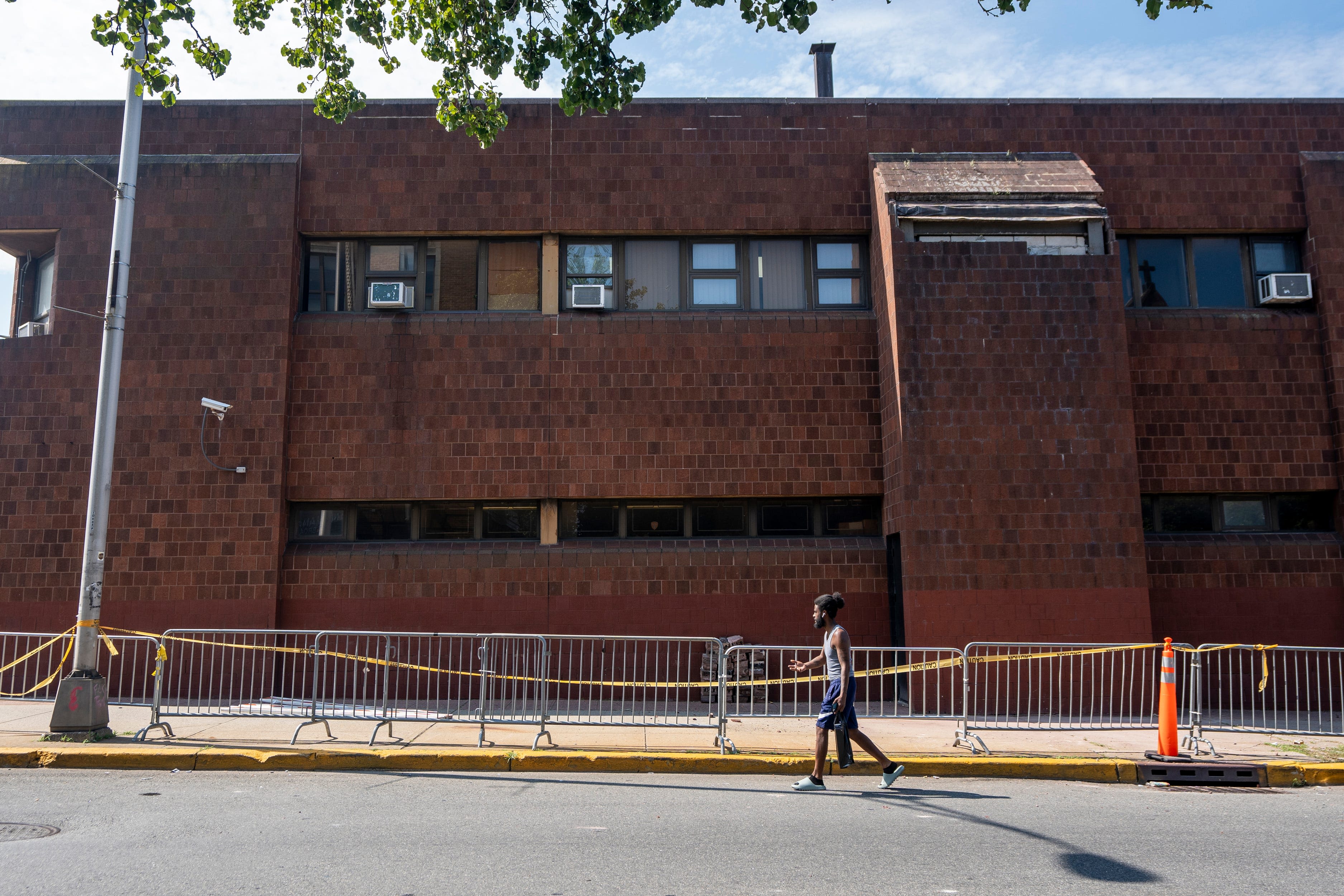 No one hurt as Paterson health office facade crumbles to the sidewalk