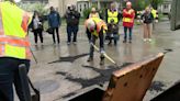 Governor Evers goes on ‘pothole patrol’ in Green Bay, part of statewide tour