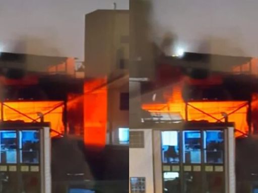 Incendio en corazón de Mesa Redonda: Bomberos tienen dificultades para llegar a la emergencia por presencia de ambulantes