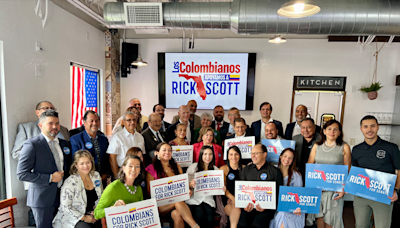 Rick Scott spotlights Colombian support for re-election