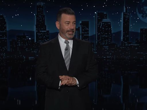 Jimmy Kimmel Has a Theory About Trump’s Live Debate Posting Spree