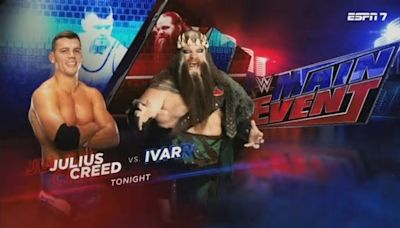 WWE Main Event results: Ivar vs. Julius Creed