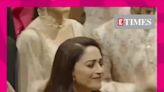 Madhuri Dixit Grooves to 'Choli Ke Peeche' at Anant Ambani's Wedding | Entertainment - Times of India Videos