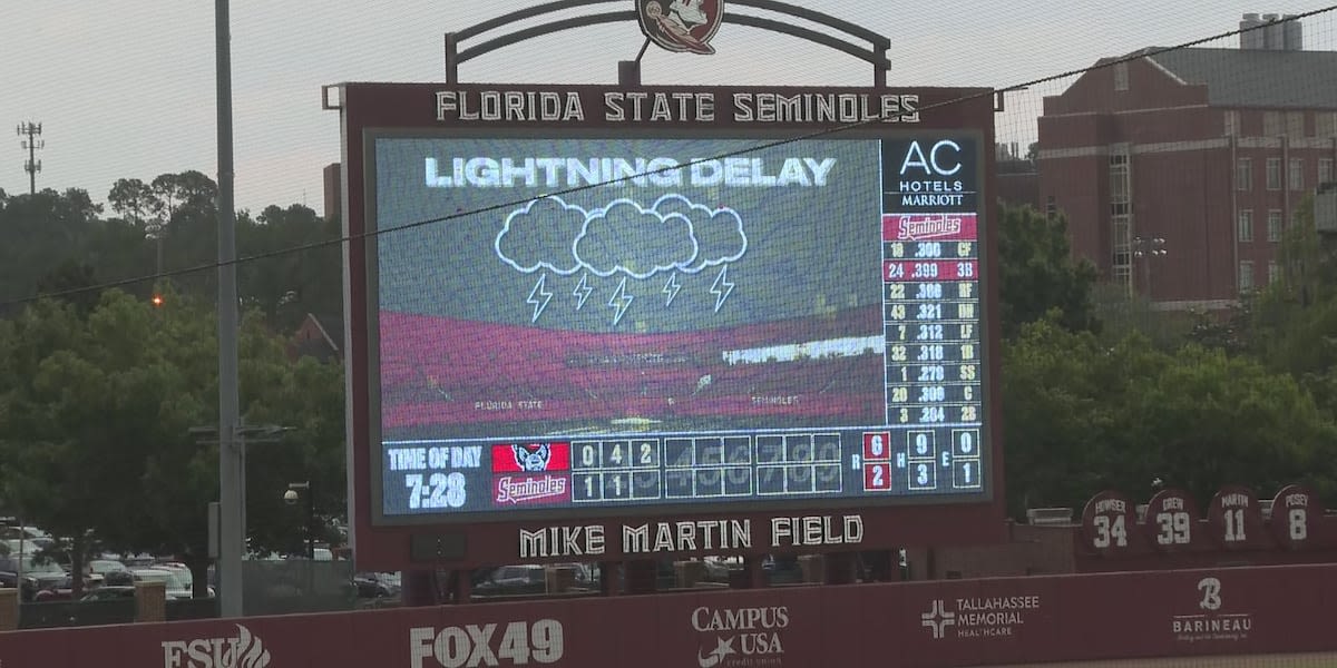 Florida State baseball cancels Saturday game against NC State minutes before first pitch