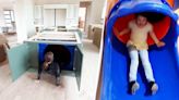 A slide in the kitchen? See this family’s playful addition that’s gone viral on TikTok