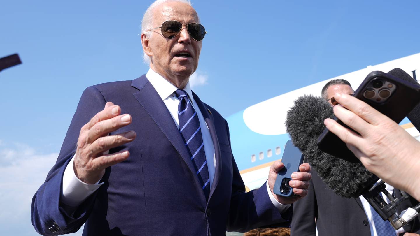 Biden says it was a 'mistake' to say he wanted to put a 'bull's-eye' on Trump