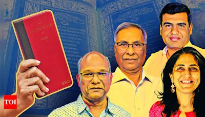 Meet the people who have made Constitution simpler for commoners | India News - Times of India