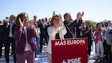 El PSOE se sube a la ola de Cataluña en la presentación de su equipo para las europeas