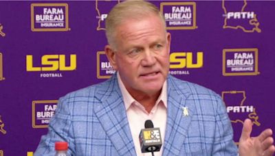 Brian Kelly says LSU needs to 'finish off games' ahead of home opener against Nicholls State University