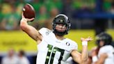 ‘Not a flashy guy;’ QB Ty Thompson talks about wanting to emulate play-style after Justin Herbert