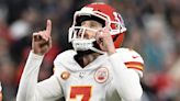 Chiefs Kicker Harrison Butker Posts 1-Word Message With Wife on Instagram