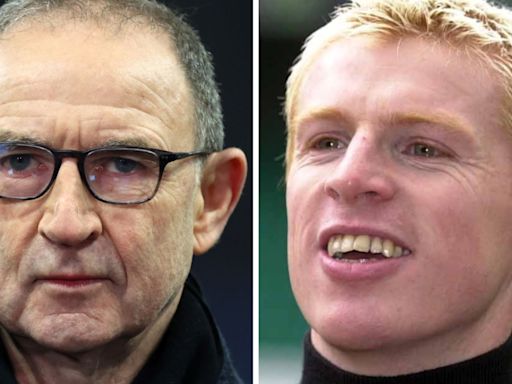 Incredible moment Neil Lennon was strangled by boss Martin O'Neill