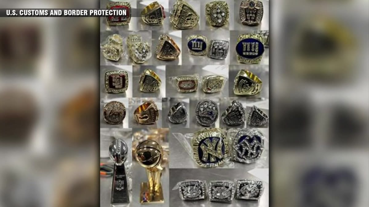 Counterfeit Patriots Super Bowl ring among items seized in New York - Boston News, Weather, Sports | WHDH 7News