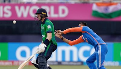 IND vs IRE: Axar Patel Takes a Brilliant Catch Off His Bowling to Help India Pummel Ireland in Dominant Fashion - WATCH - News18