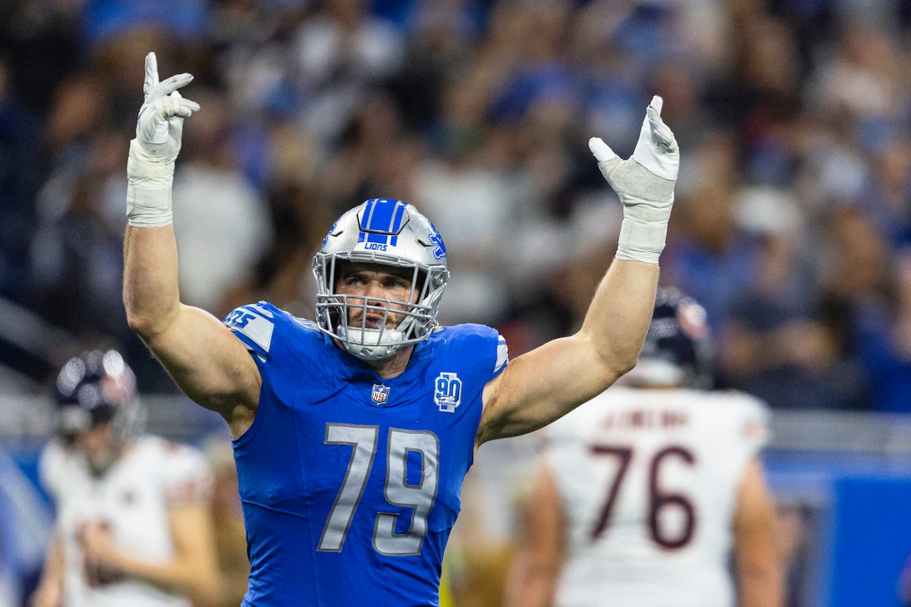 Lions lose 2 linemen to injuries, another remains out with unknown illness