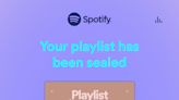 Spotify's new playlist feature lets you giftwrap a musical time capsule for 2024