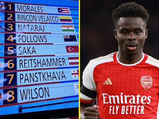 Fans joke they know the real reason why Saka is not on Arsenal's pre-season tour