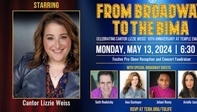 Seth Rudetsky, Ana Gasteyer & More to Unite For Fundraising Concert At Temple Emanuel