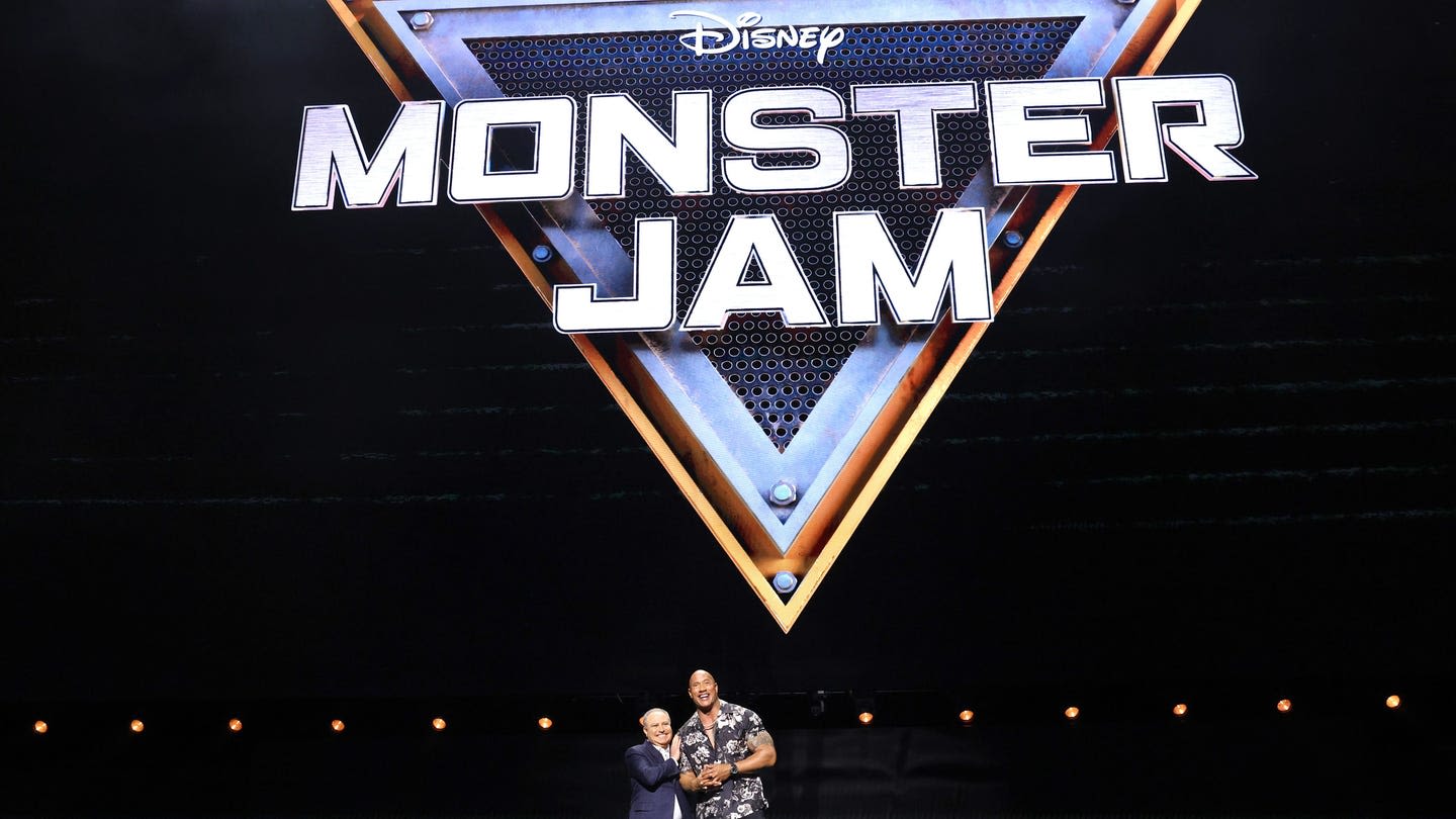 Dwayne 'The Rock' Johnson Announces New Live-Action Monster Jam Movie with Disney