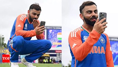 'Papa won the T20 World Cup': When Virat Kohli dialled home after India's win | Cricket News - Times of India