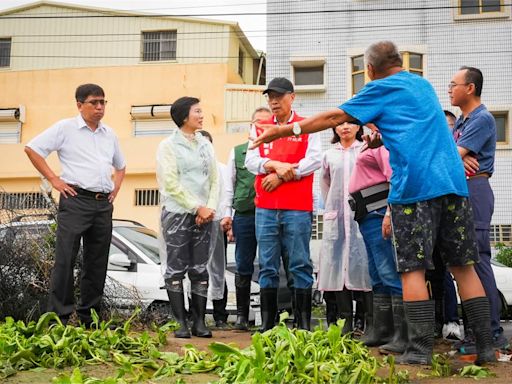 深入鳥松、仁武、大寮及林園淹水災區 林岱樺：全力協助受災戶