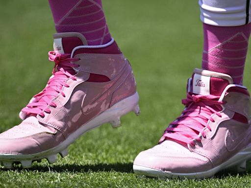 Fernando Tatis Jr. Played In Pink Air Jordans for Mother's Day