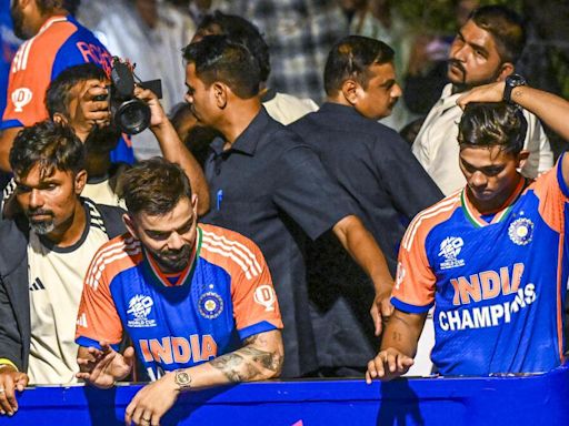 Our only aim was to win India a World Cup, says an emotional Kohli at Wankhede