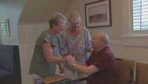 Retired school teacher meets nurses who saved his life at Rolling Stones concert