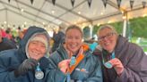 Dedicated nurses complete swim challenge in memory of colleague