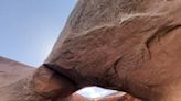 Natural arch collapses in Glen Canyon