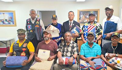 Quilts of Valor honor veterans for their service