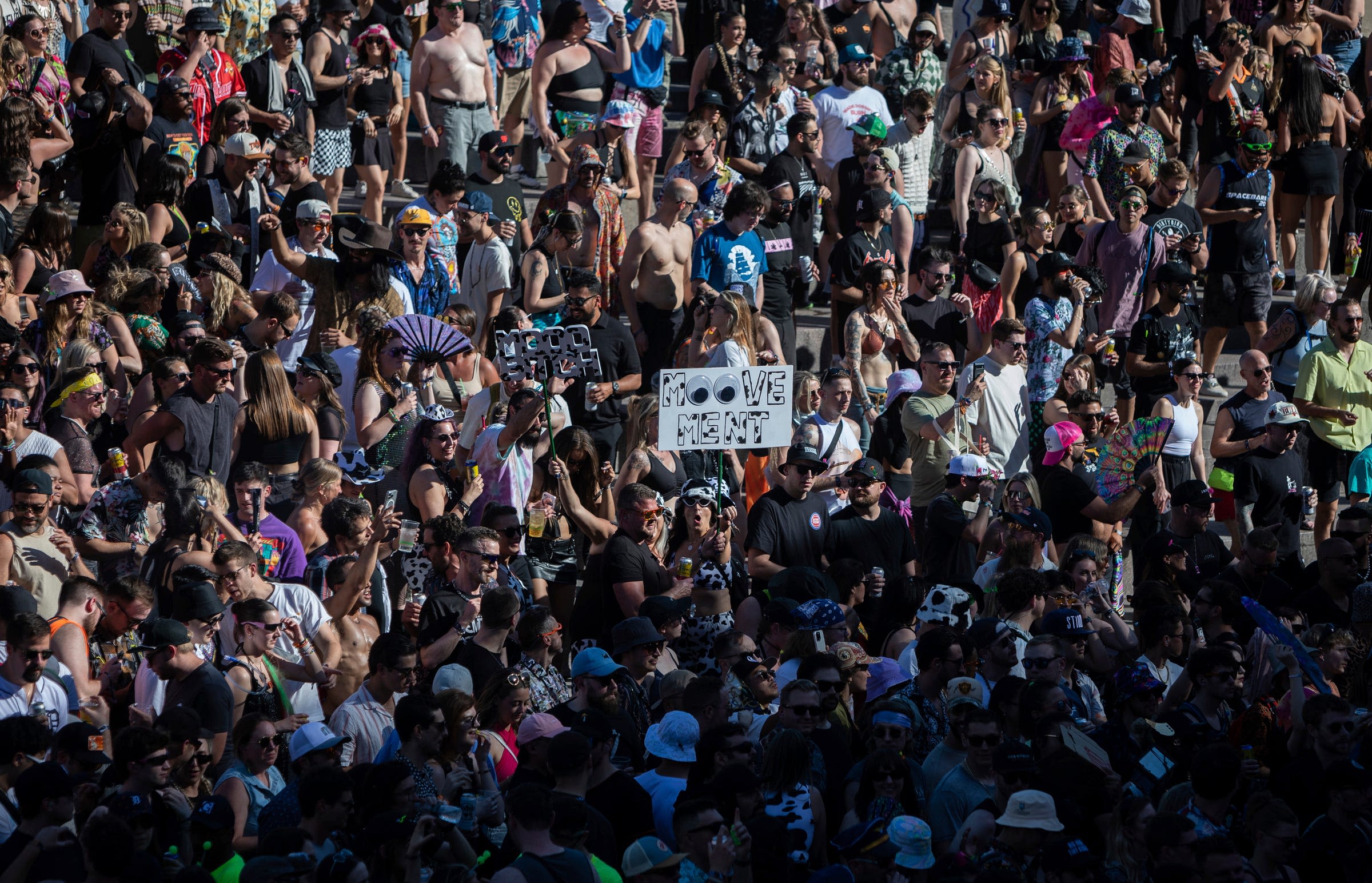 Movement festival back in action after 3-hour weather delay, extended half-hour past curfew