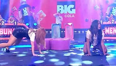 Johanna San Miguel y Katia Palma se enfrentaron en reto de baile con 'TQG'