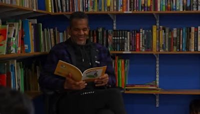NFL Hall of Famer Andre Reed visits Yellowstone County Boys and Girls Clubs
