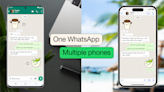 WhatsApp now lets you use your account on multiple phones