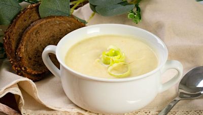 Jamie Oliver's 'super easy' leek and potato soup recipe takes 20 minutes