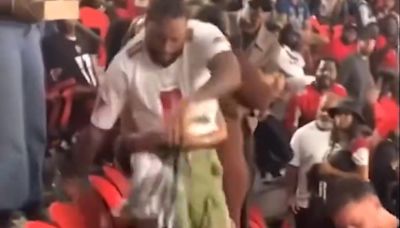 Fan Nearly Killed During Bloody Fight Caught on Video At Saints, Falcons Game