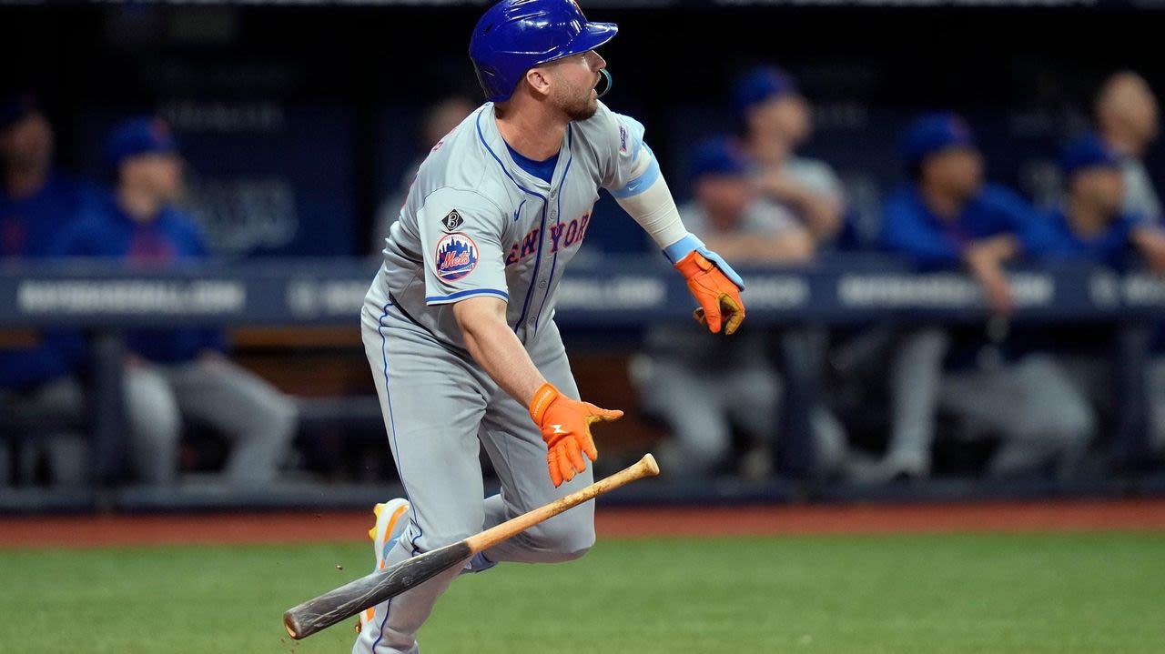 Pete Alonso not in lineup as Mets begin series with Cardinals