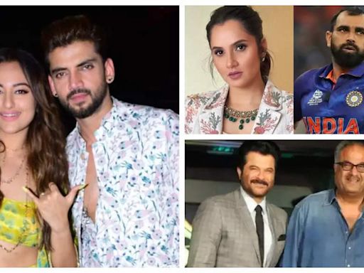 Deets on Sonakshi Sinha and Zaheer Iqbal's marriage, Anil Kapoor opens up about rift with brother Boney Kapoor, Sania Mirza's dad on rumours of daughter marrying cricketer...