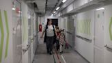 Kids descend to the bunker at Ukraine's first underground school
