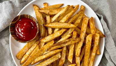 Air fryer french fries and sweet potato fries deliver all the crunch, none of the oily cleanup