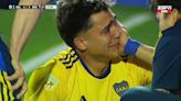 Otra lesión de Ezequiel Zeballos, la joya de Boca que se retiró con lágrimas en la Copa de la Liga