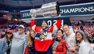 Winning the Stanley Cup was a family affair for the Florida Panthers